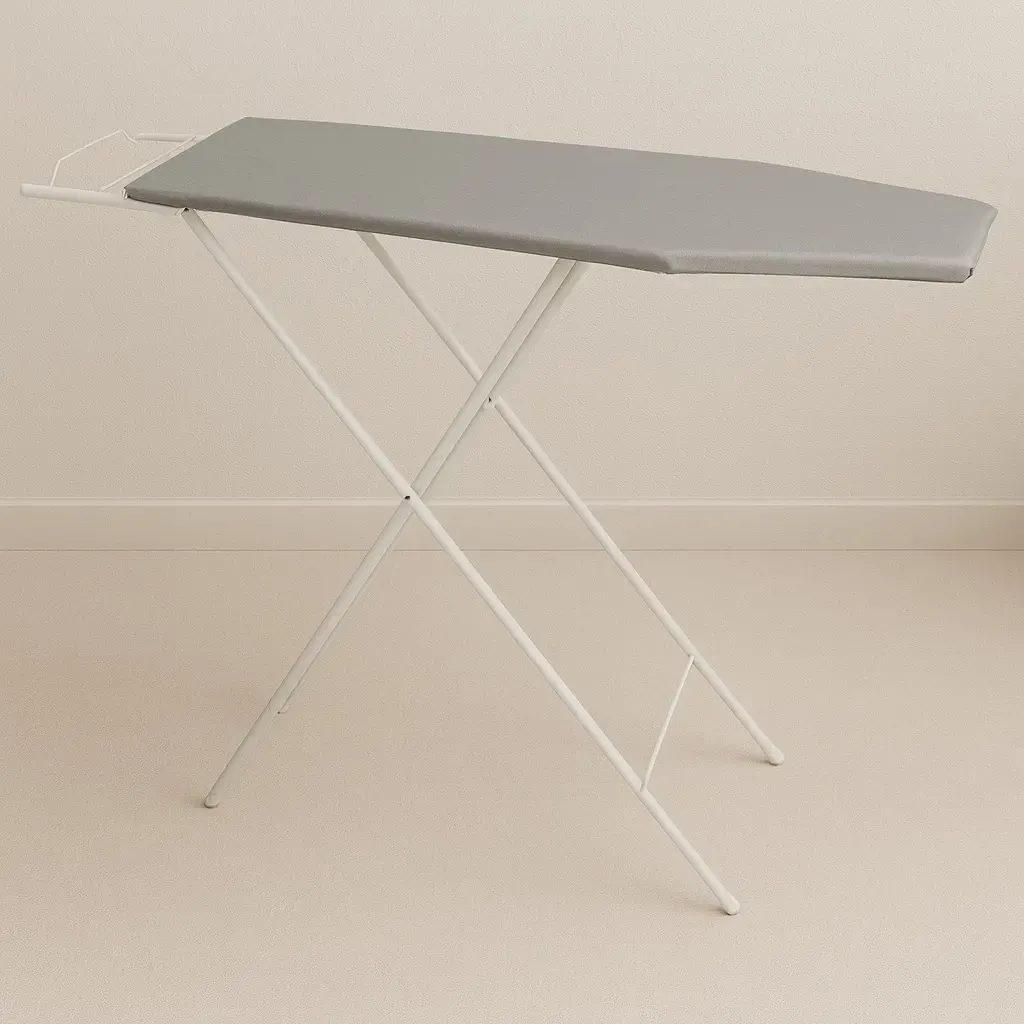 Mesa De Planchar Plegable Akua Aluminizada Con Apoya Plancha Exahome Liso Gris — foto 4 de 4